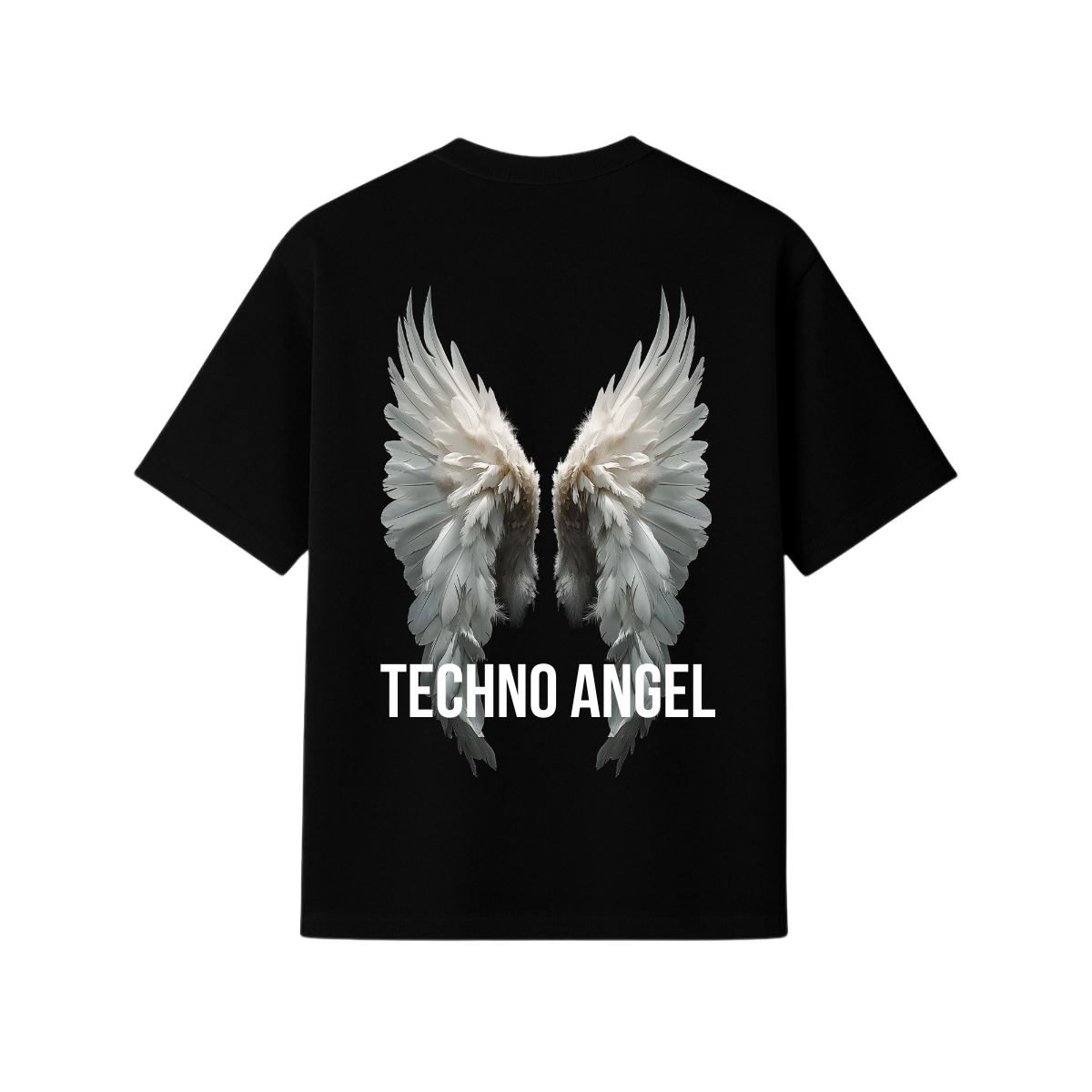 T-SHIRT OVERSIZE - TECHNO ANGEL (1)