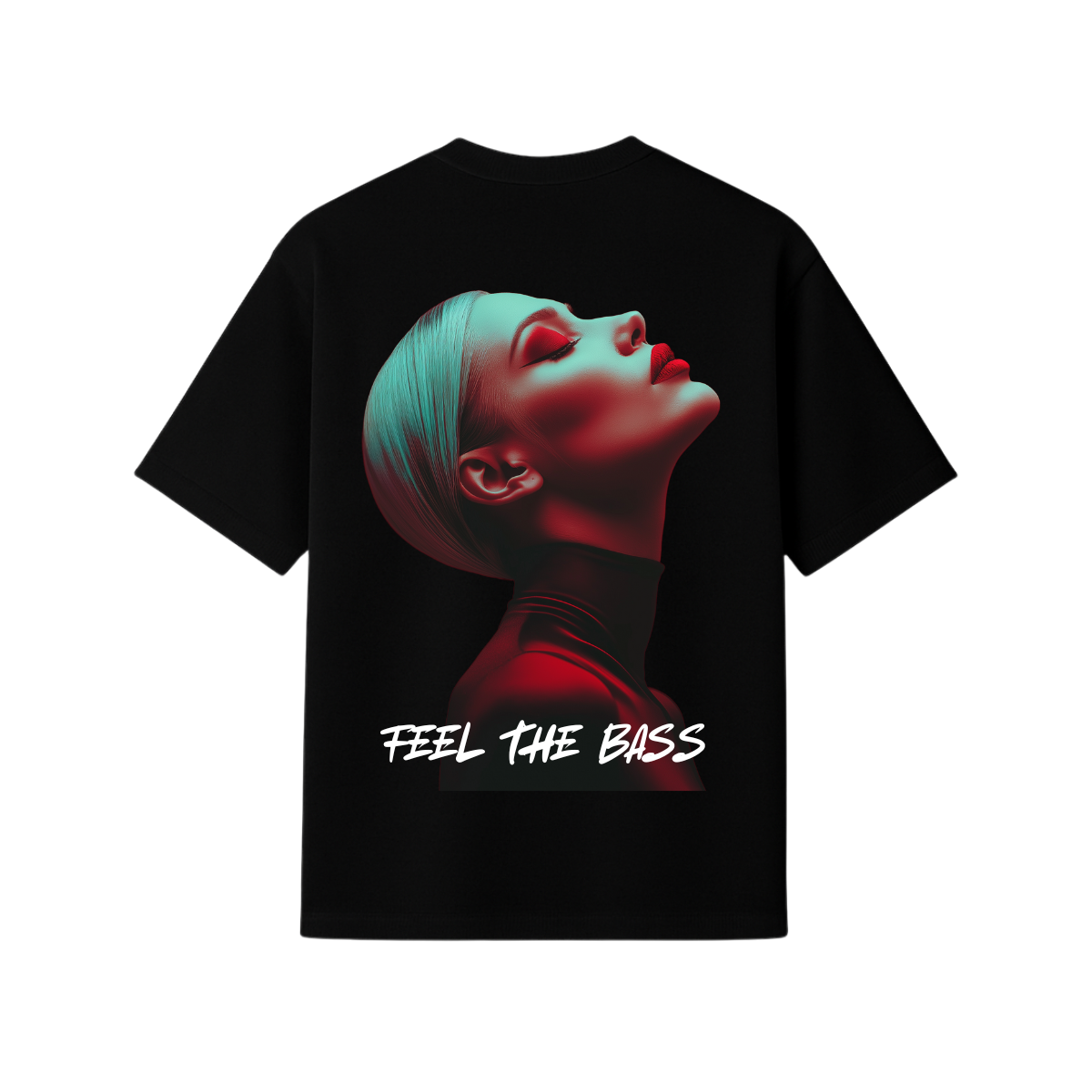 T-SHIRT OVERSIZE - FEEL THE BASS